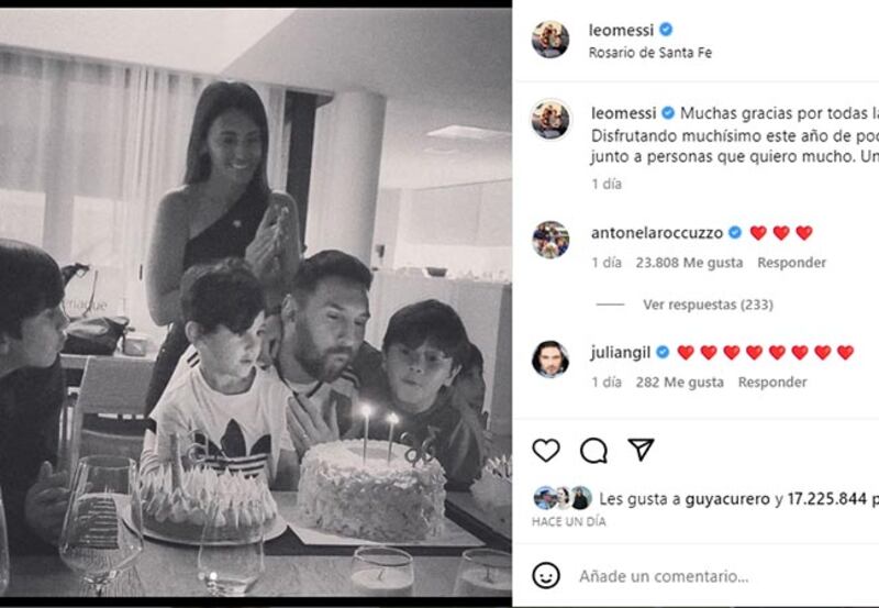 Messi cumpleaños