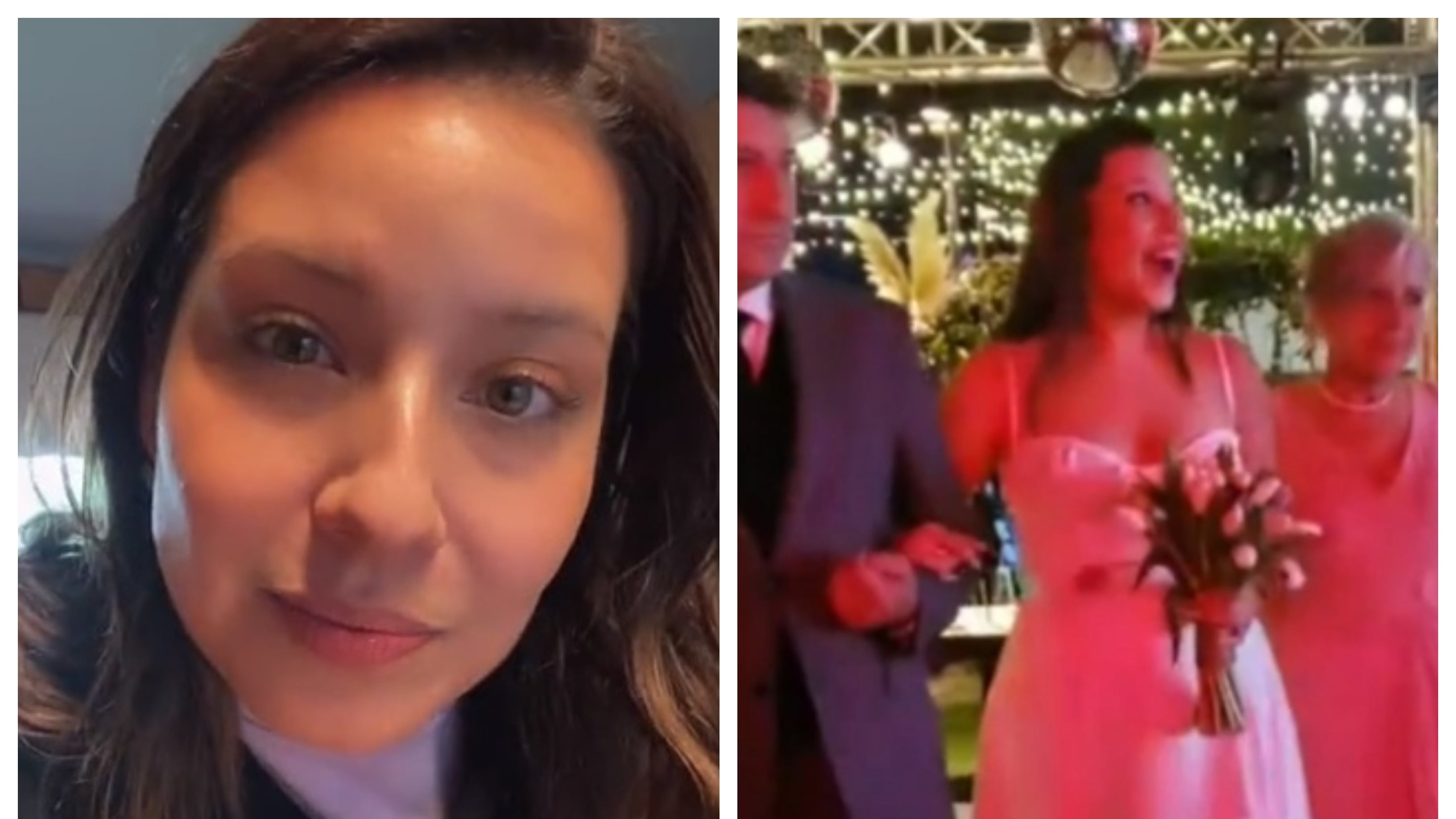 La cantante contó de su matrimonio en redes sociales.