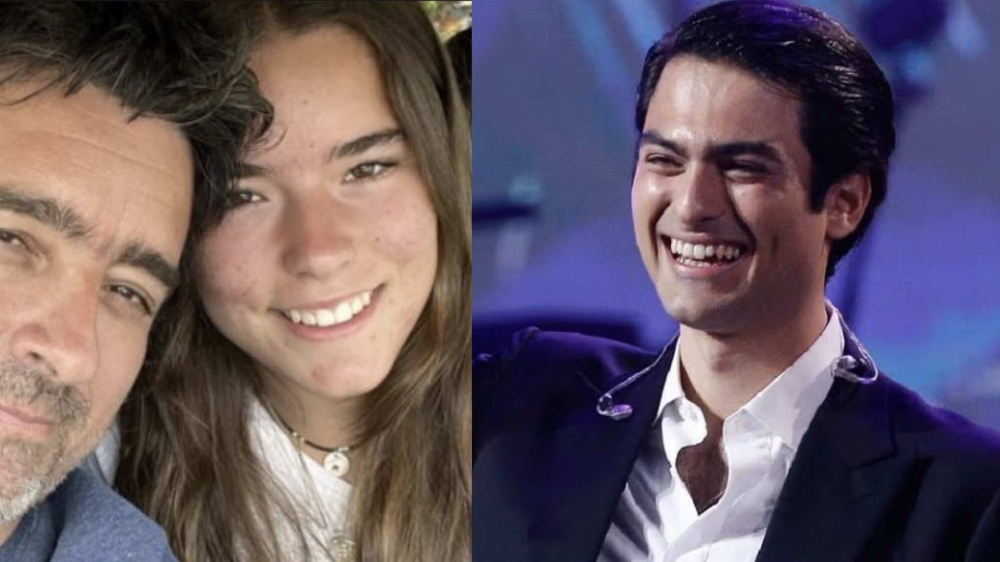 hija de Jorge Zabaleta, Milagros y Matteo Bocelli