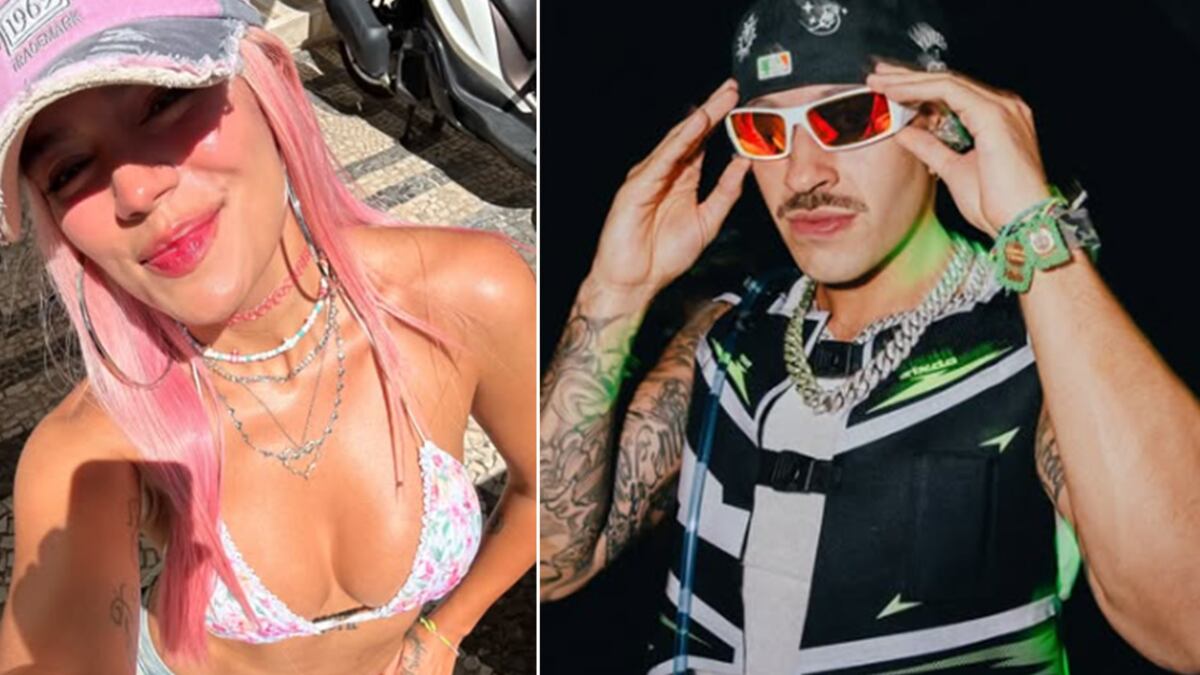 Karol G y Feid looks