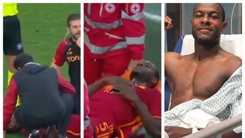 Suspenden partido en Italia luego que jugador de Roma se desplomara por un dolor en el pecho: se mantiene en observación