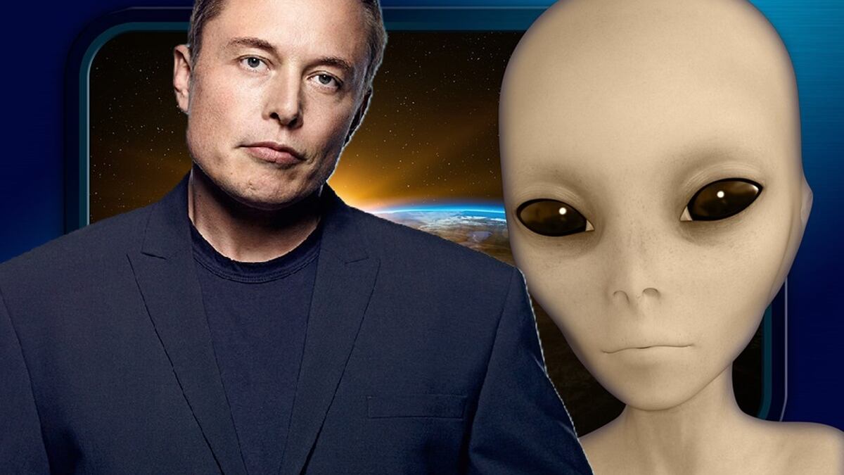 Elon Musk Alien