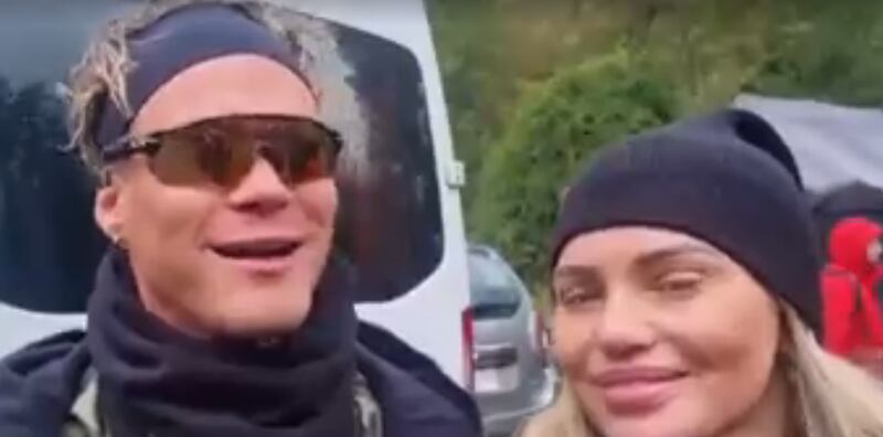 Rai Cerda y Faloon Larraguibel se reencuentra en el sur.
