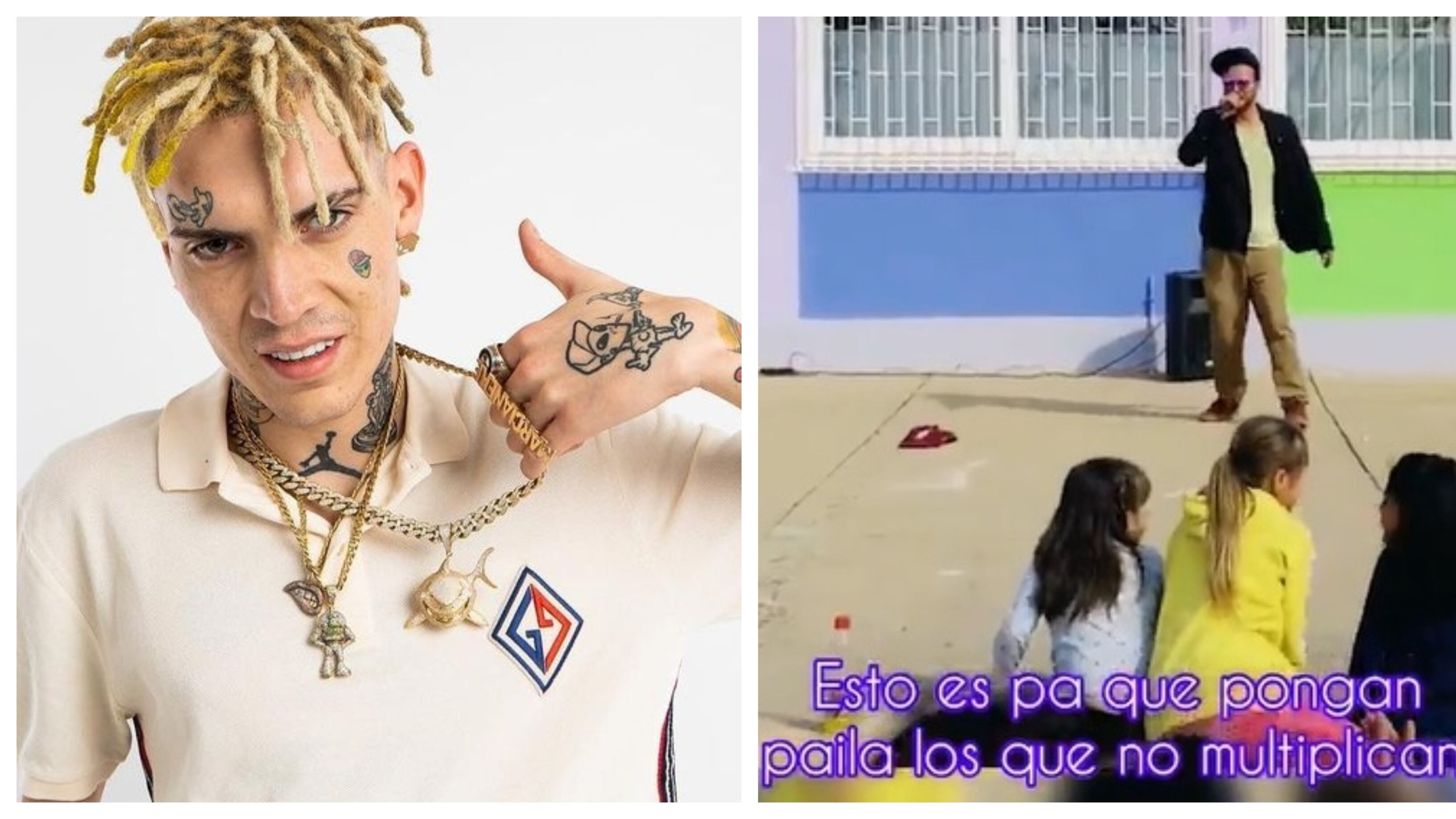 El cantante urbano felicitó a los profesores que reversionaron su canción "Dímelo Má" para enseñarle a sumar a sus alumnos.