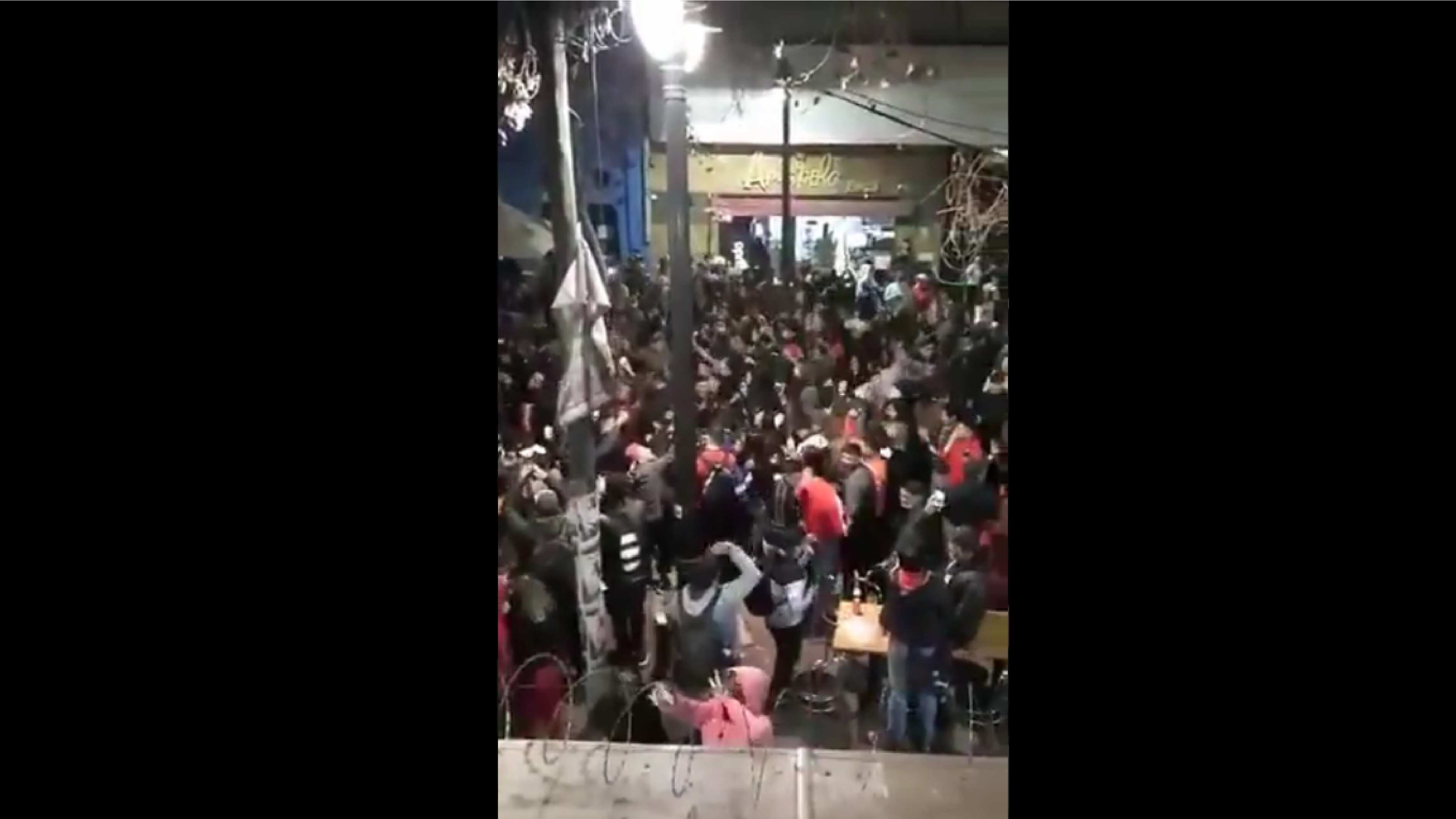 Las redes mostraron esto.