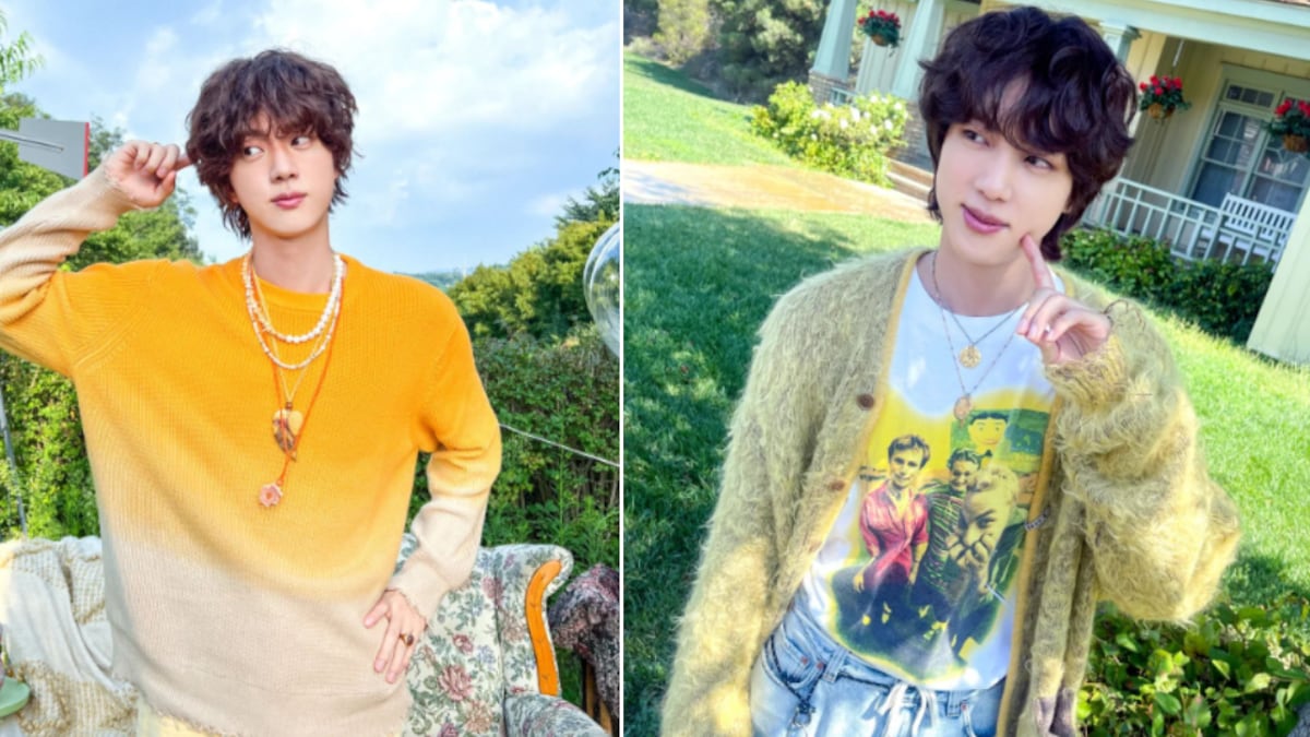 Jin de BTS luce totalmente diferente.