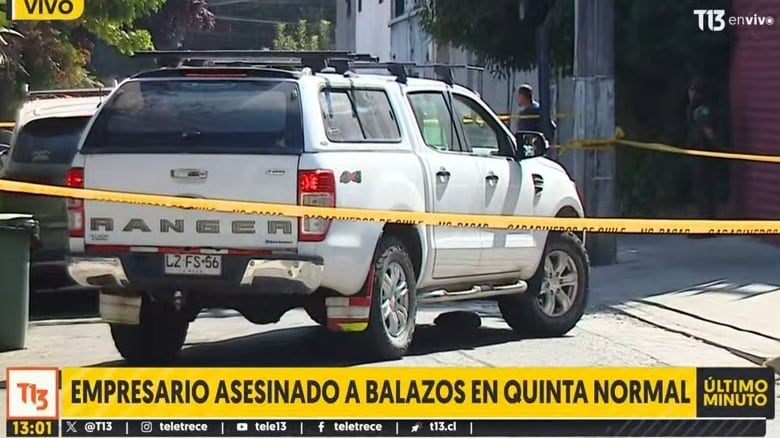 El empresario de 72 años fue abordado este miércoles en el sector de la calle Martínez de Rozas con Pasaje Uno, donde un delincuente le ejecutó al menos cuatro disparos con un arma de fuego.