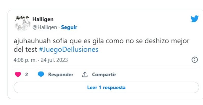 Captura de Twitter