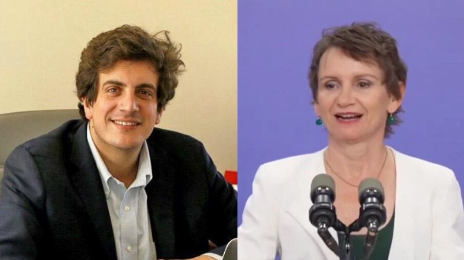 Diego Schalper y Carolina Tohá