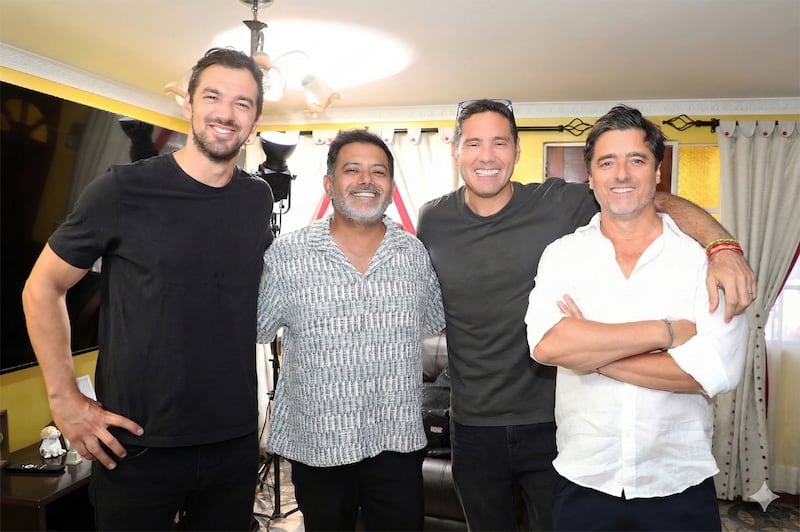 Tomás Vodanovic en Socios de la parrilla a domicilio | Gentileza: Canal 13