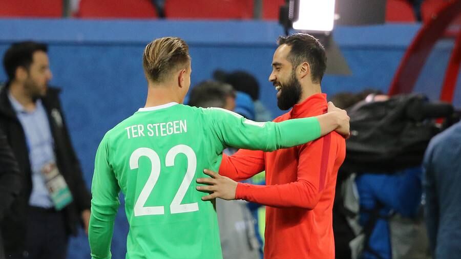 Ter Stegen y Bravo