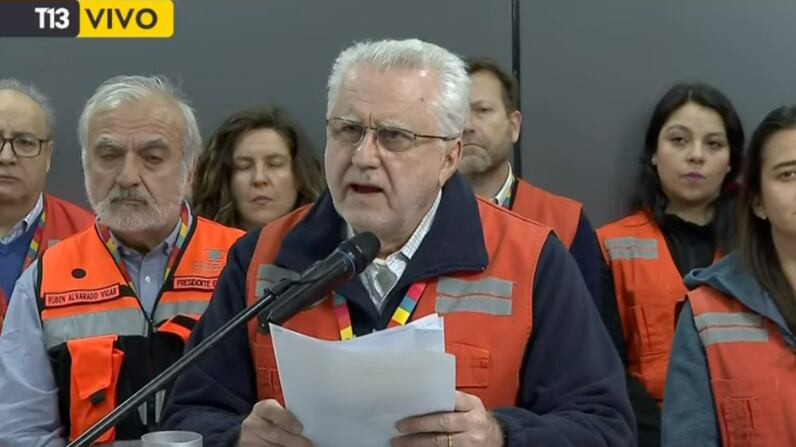 Presidente del Directorio de Codelco, Máximo Pacheco | Captura: T13