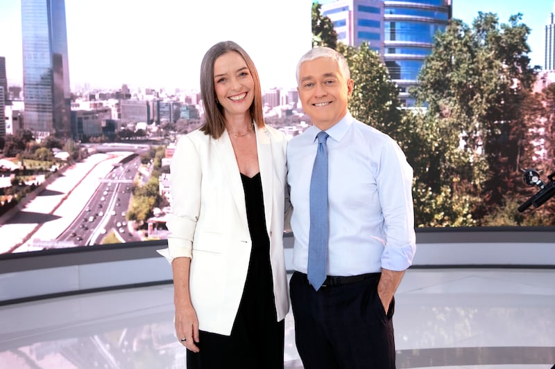 Consuelo Saavedra e Iván Valenzuela | Gentileza: Canal 13