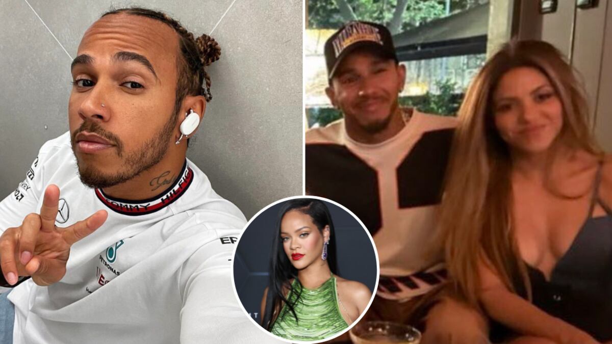 Lewis Hamilton y las famosas que ha conquistado