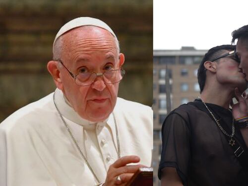 Papa Francisco definió la postura de la Iglesia católica sobre las parejas del mismo sexo y sorprendió