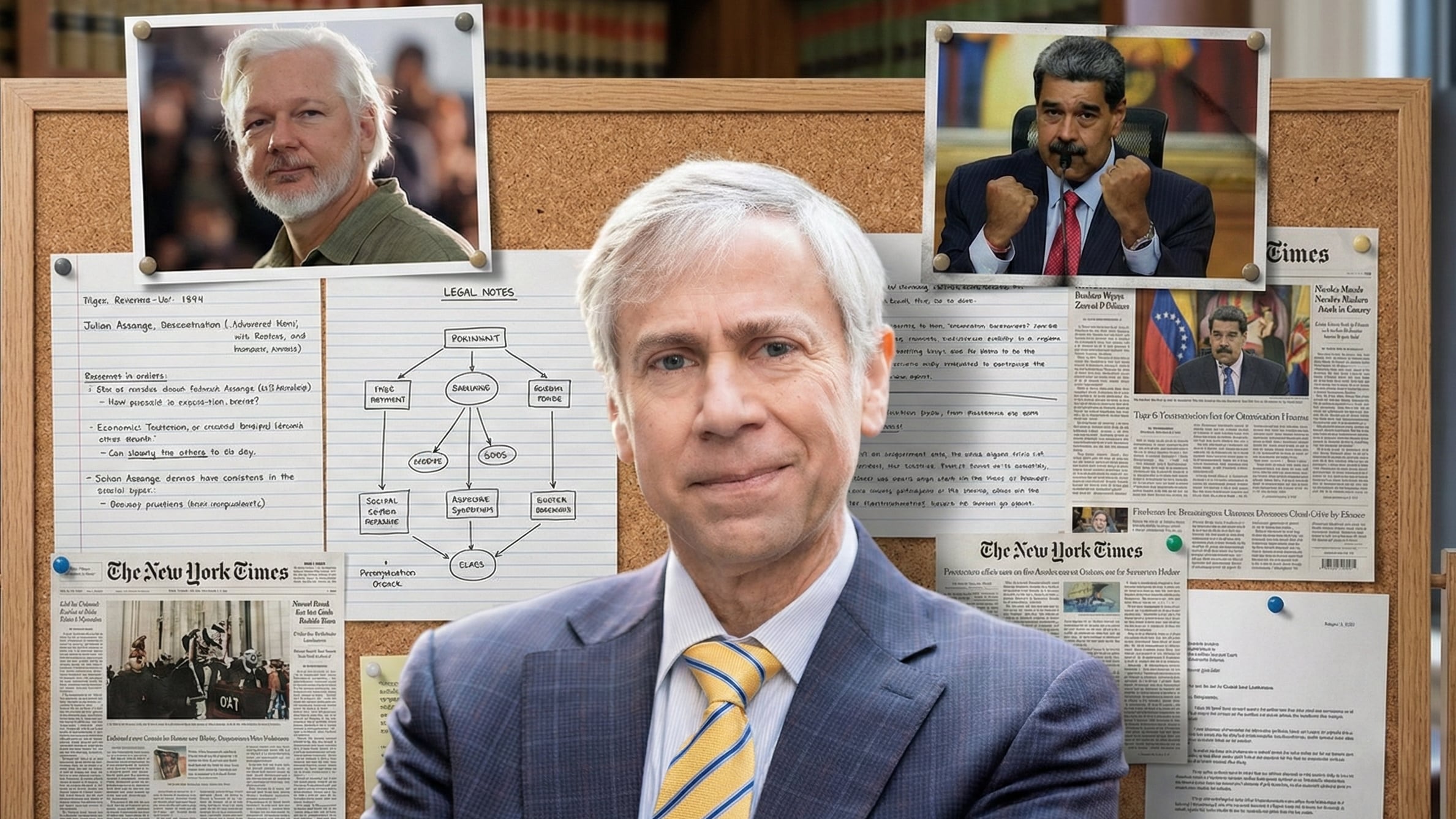 Barry J. Pollack es el abogado que logró un acuerdo histórico para liberar a Julian Assange tras más de diez años de persecución judicial internacional.