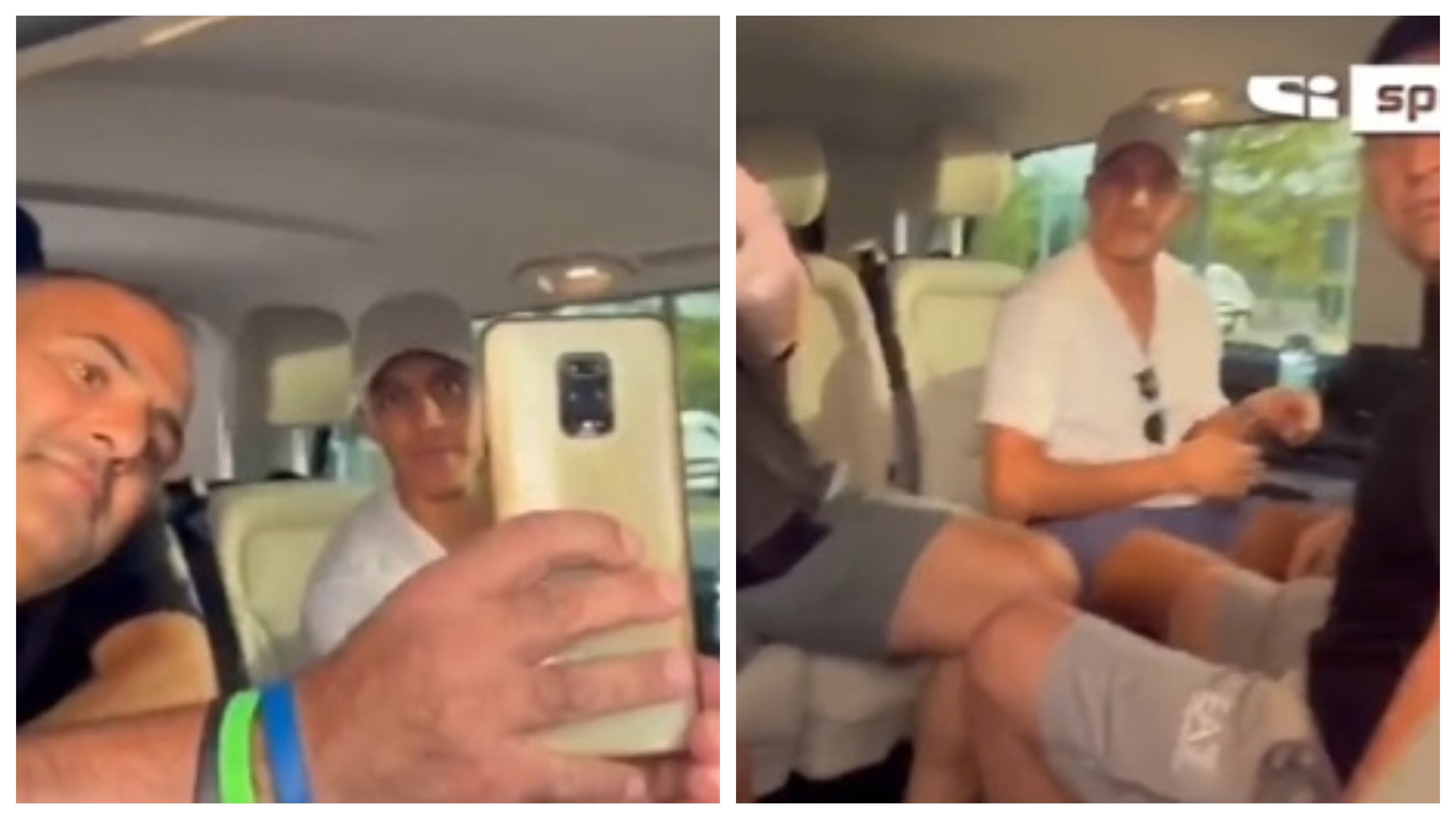 El chileno fue captado junto a su agente, Fernando Felicevich.