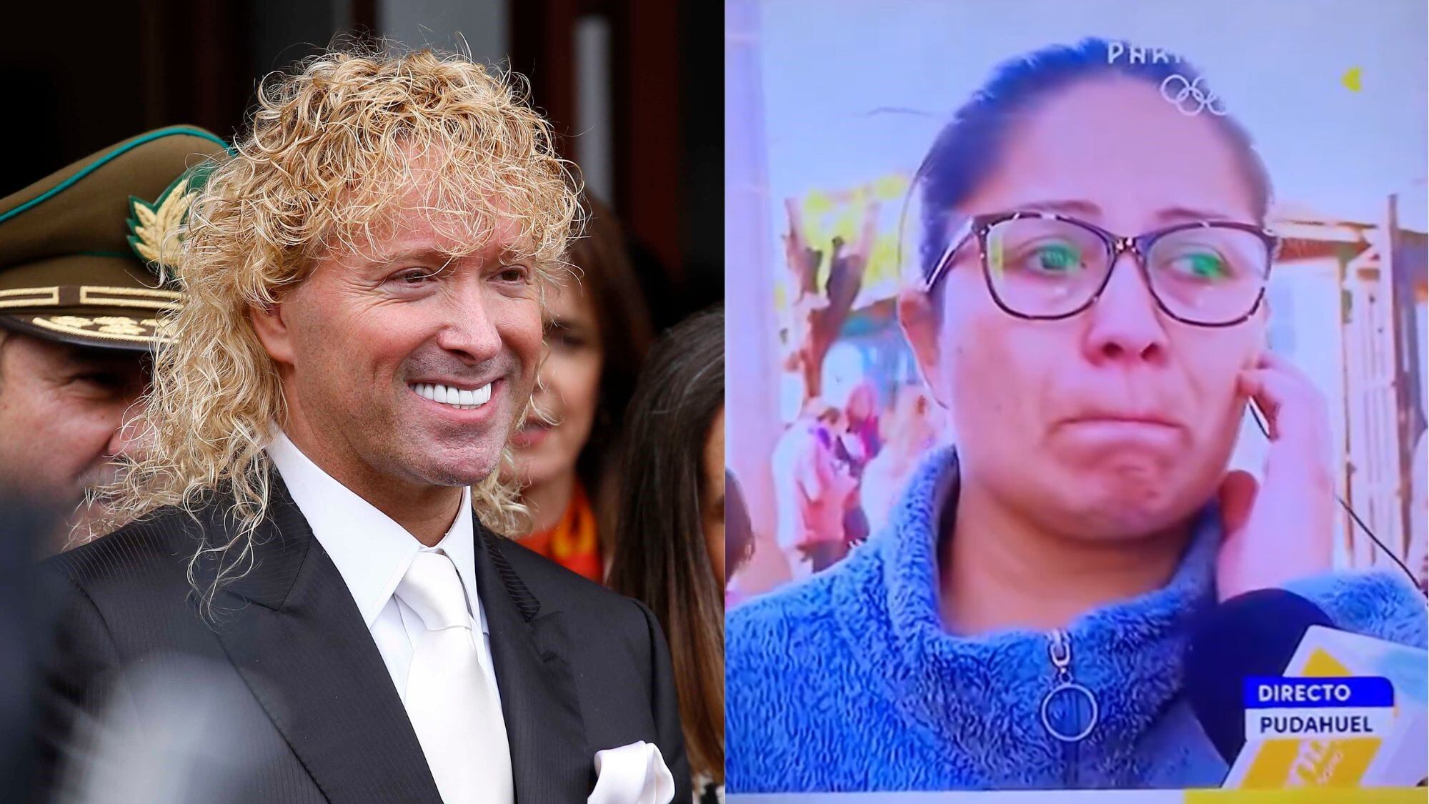 Leonardo Farkas y mujer en Contigo en la mañana