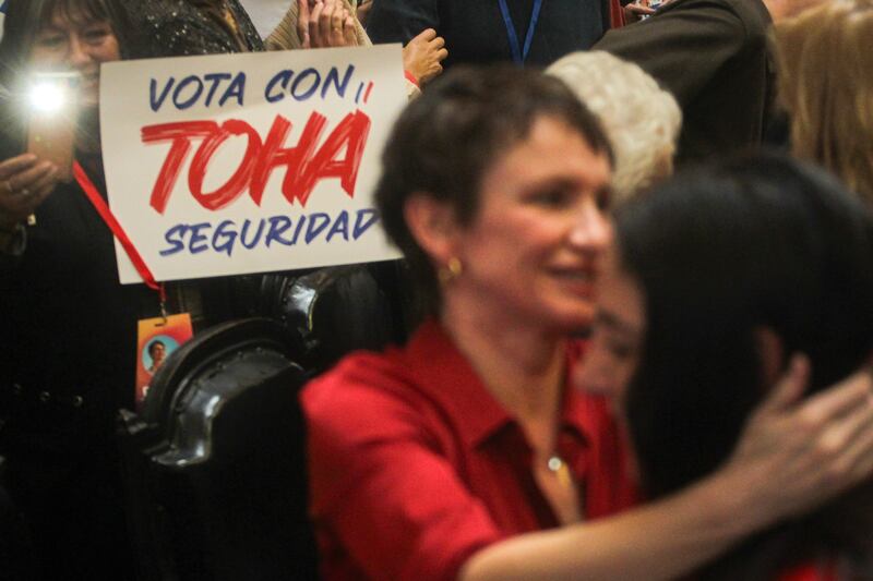 El Consejo nacional del PPD proclama a Carolina Toha como candidata presidencial | 12 DE ABRIL 2025 / SANTIAGO
Da inicio el consejo Nacional del Partido Por la Democracia, el cual, proclamará como candidata presidencial a la ex ministra del Interior, Carolina Toha.
FOTO: LUKAS SOLIS / AGENCIAUNO
