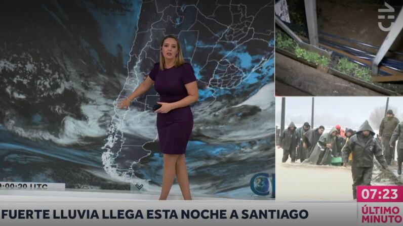 Sistema frontal | Captura: CHV