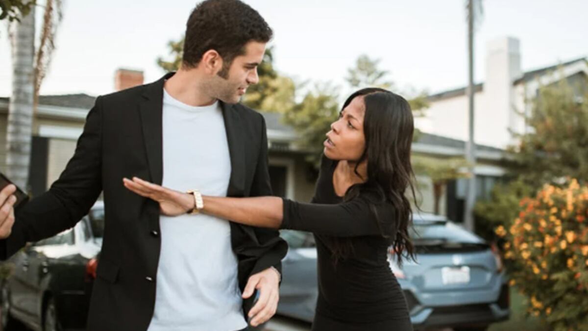 Pareja lenguaje corporal