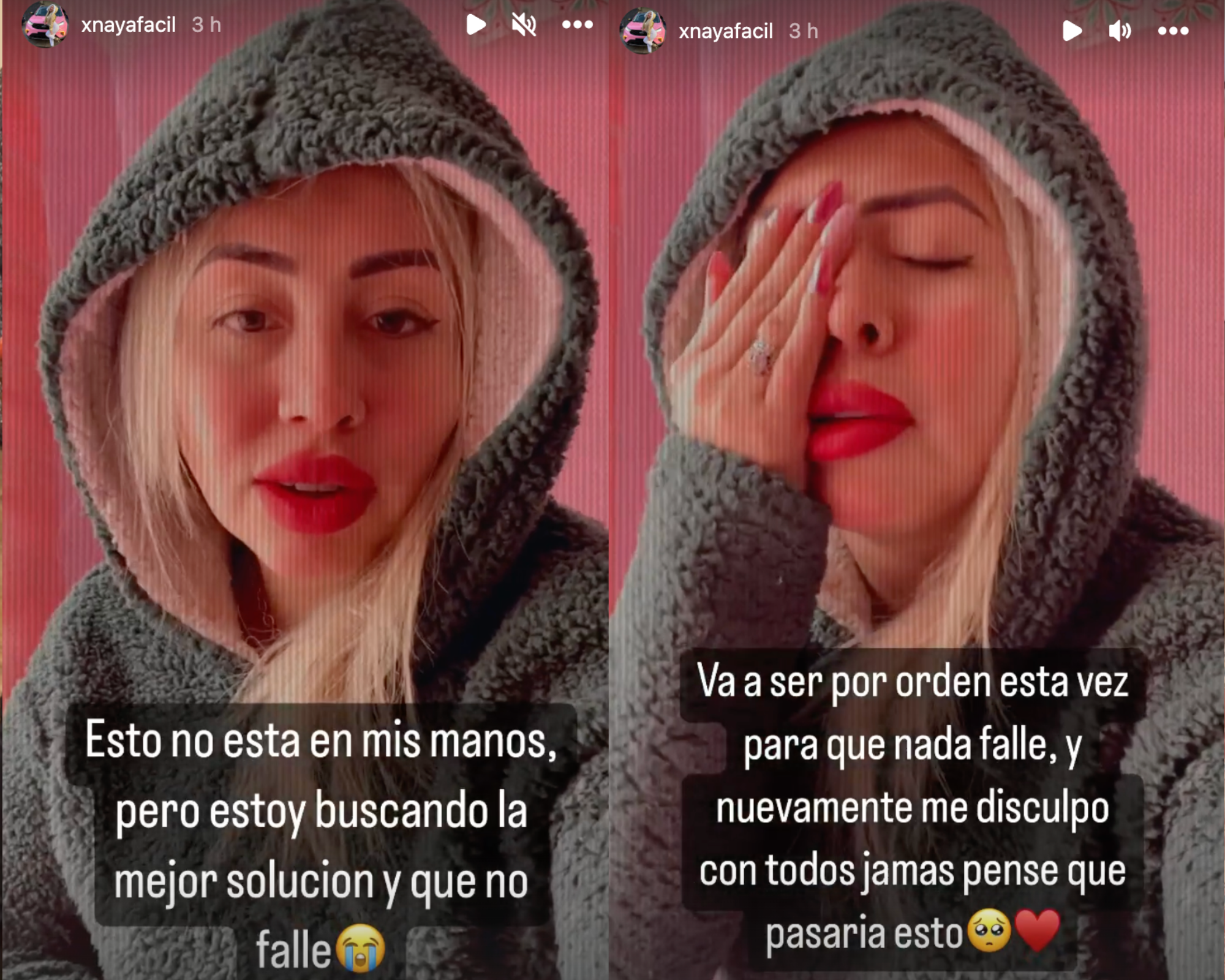 Naya Fácil Historias - Fuente: Instagram