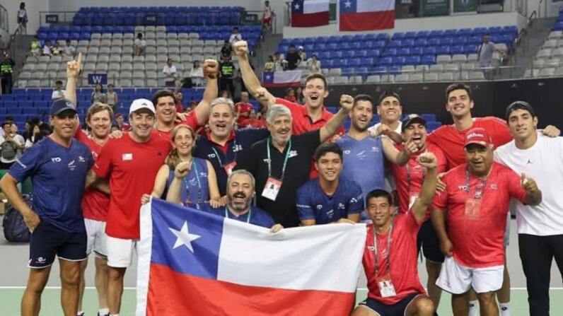 Equipo Chile de Copa Davis | Fuente: Instagram @massunico