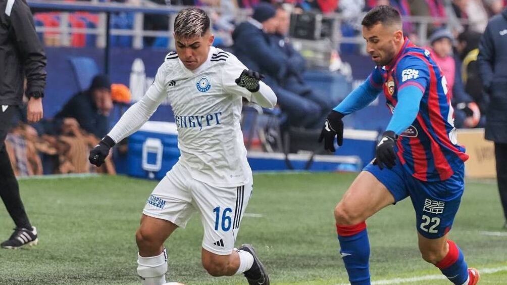 El mediapunta nacional fue entrevistado por la televisión rusa inmediatamente después del empate conseguido por FC Orenburg ante el CSKA Moscú.