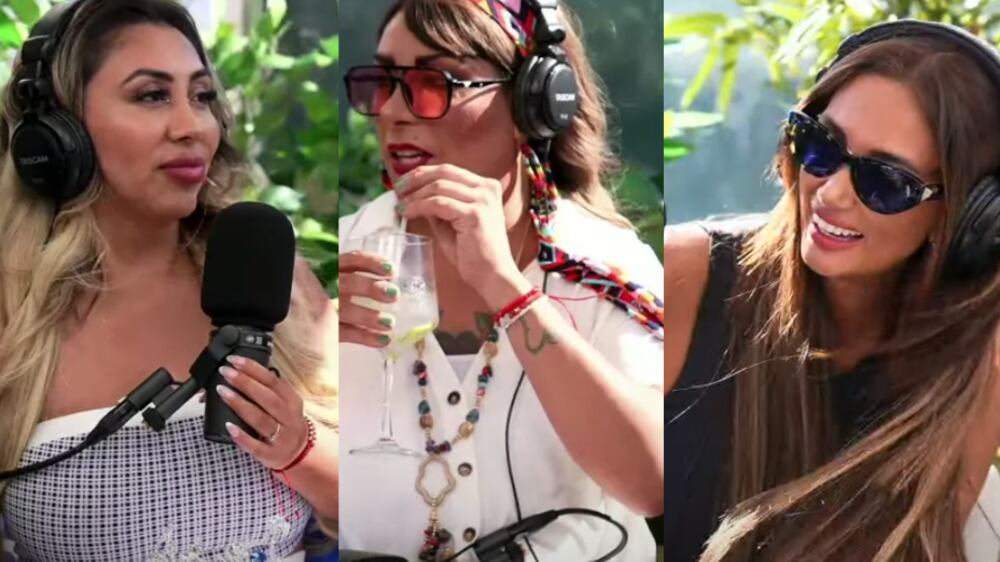Naya Fácil, Pamela Díaz y Botota Fox | Captura: Díaz en Viña