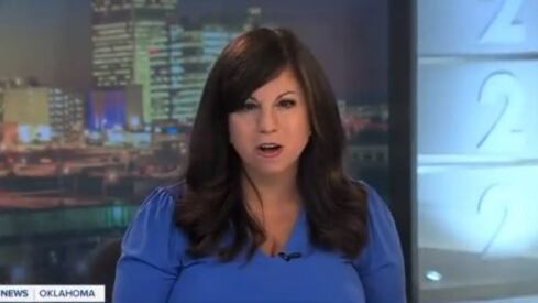 La presentadora sufrió un derrame cerebral en vivo