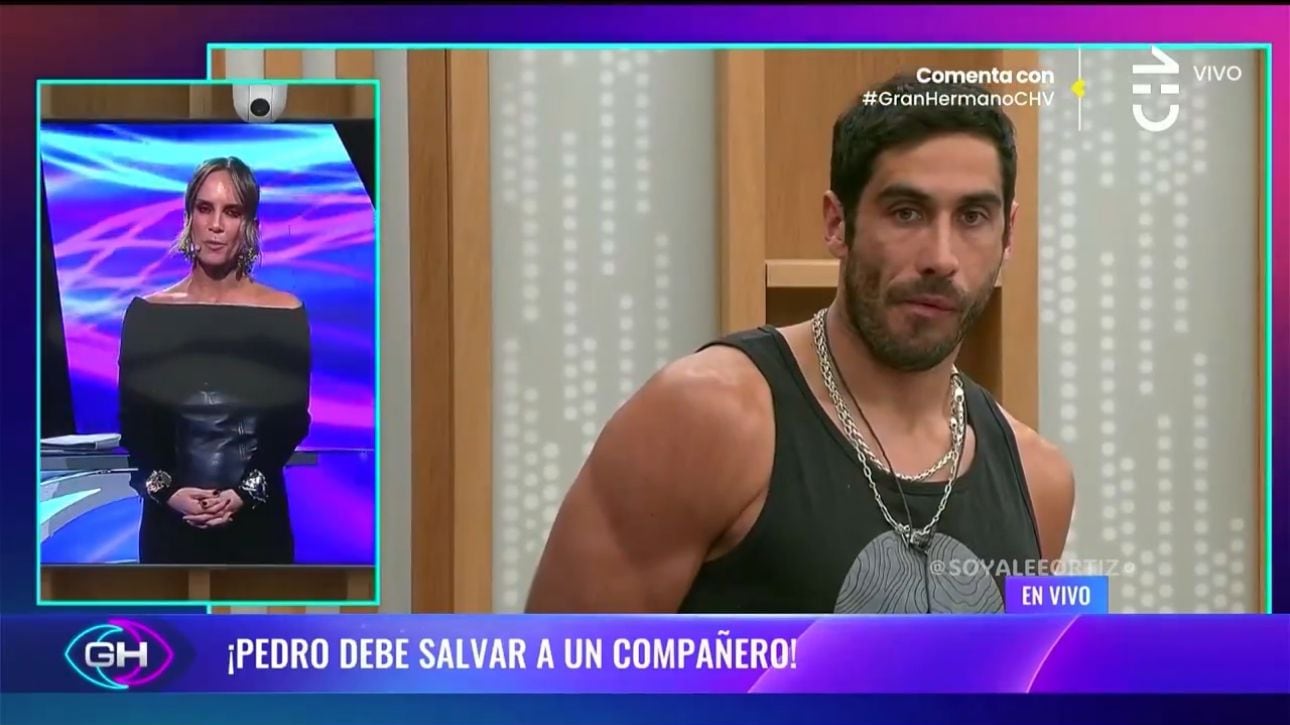 Pedro Astorga en Gran Hermano | Captura: CHV