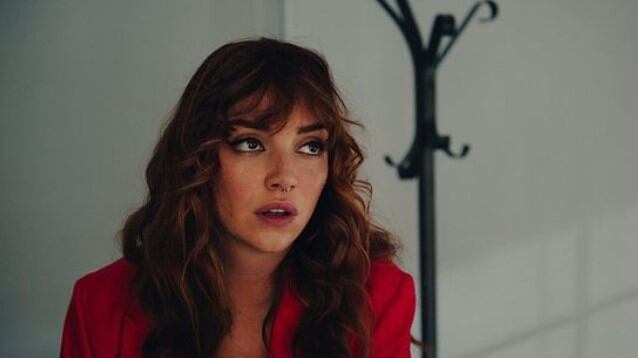 Regina Blandón captó la atención por un descuido