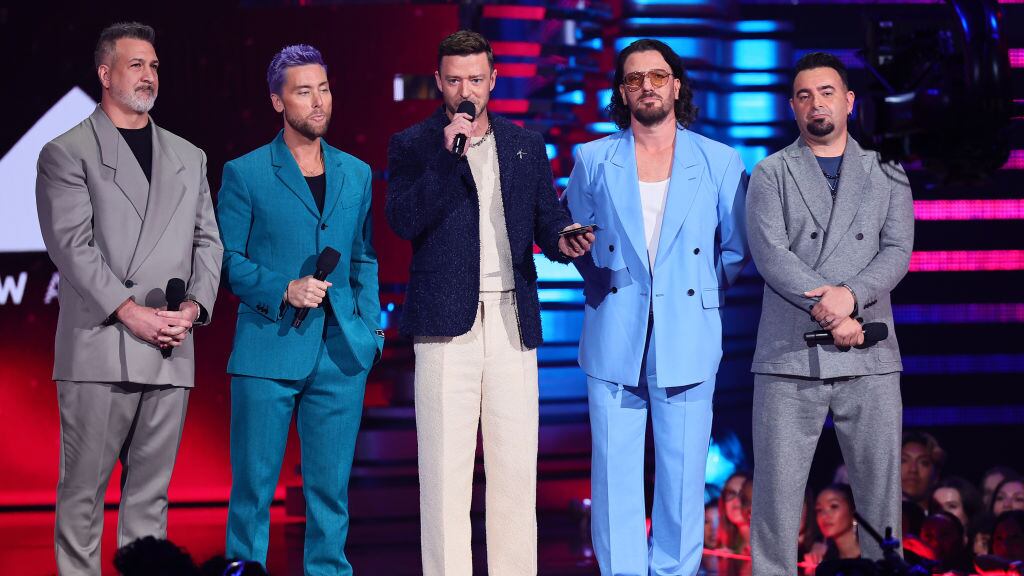 NSYNC y Justin Timberlake en los MTV Music Awards