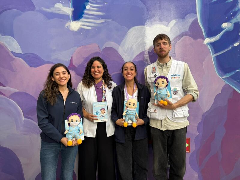 Fundación Te Apoyamos trae a Chile tecnología de realidad virtual pionera en Latinoamérica para tratar a niños con cáncer | Cedida