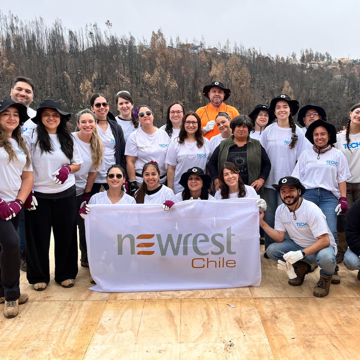 Apoyo a damnificados por incendios en Lirquén Apoyo a damnificados por incendios en Lirquén