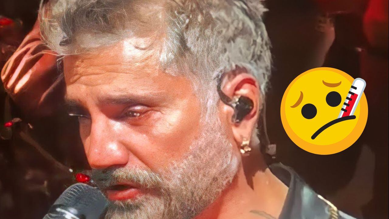 El intérprete fue diagnosticado con laringitis