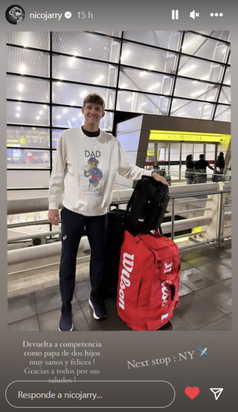 Historia de Nicolás Jarry | Instagram