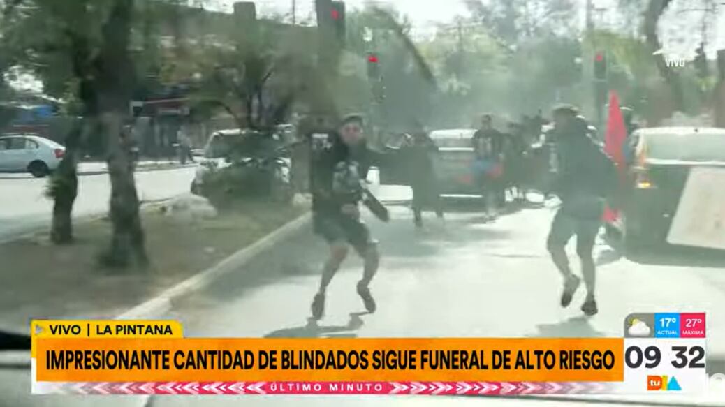 Equipo de “Tu Día” fue atacado en funeral de alto riesgo de “Enzo Bombazul”, en La Florida