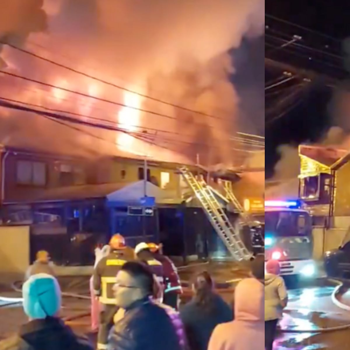 Incendio en Chiguayante afecta a 12 viviendas; anciano señalado Incendio en Chiguayante afecta a 12 viviendas; anciano señalado