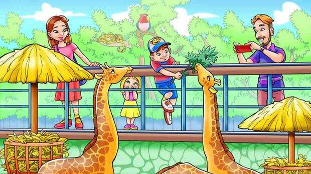 Encuentra al mono en la imagen.