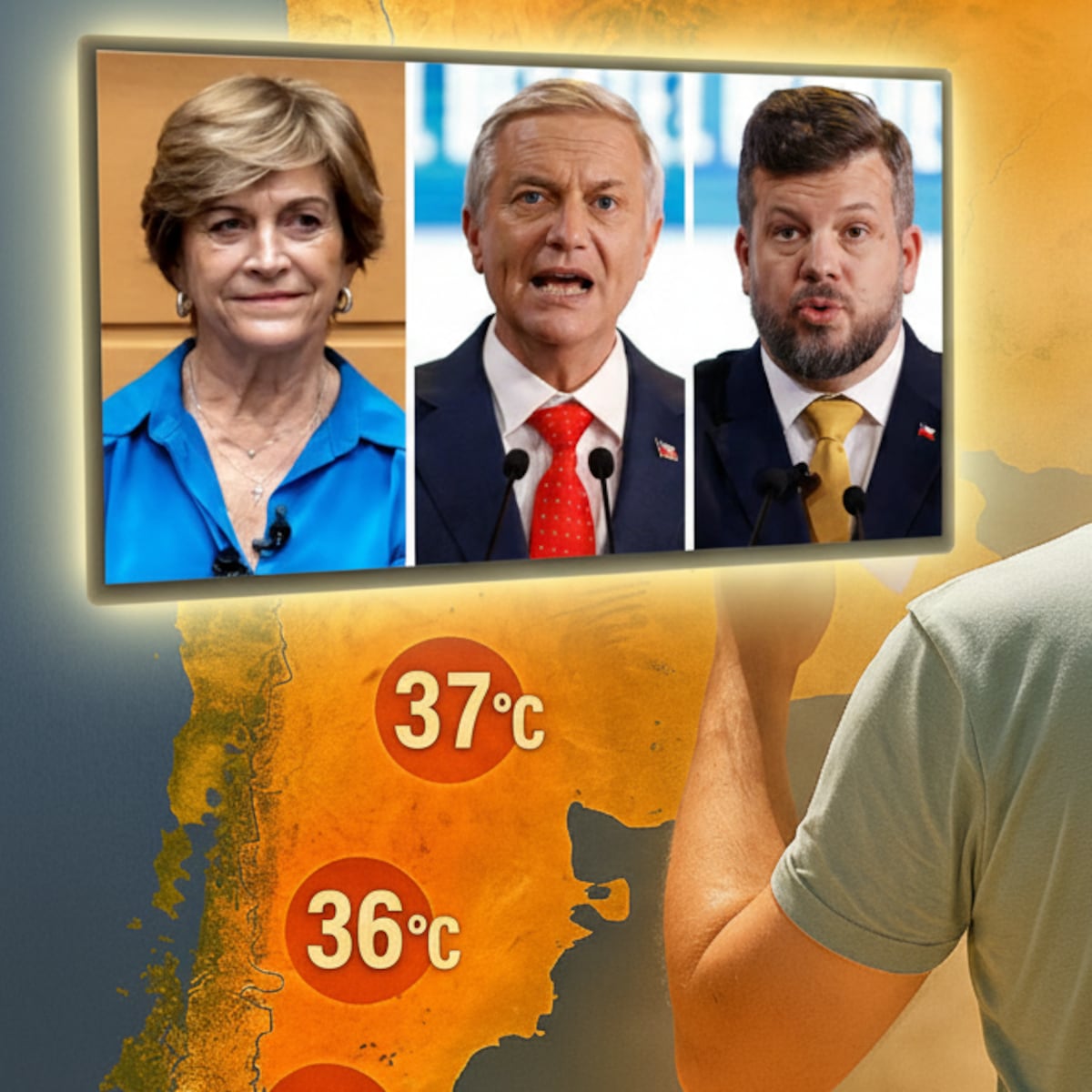 Cardiólogo advierte riesgos por calor extremo en elecciones en Chile Cardiólogo advierte riesgos por calor extremo en elecciones en Chile