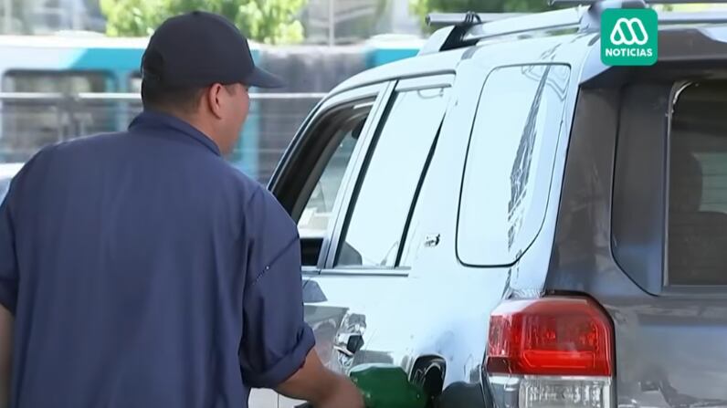 Bencina | Captura: Meganoticias