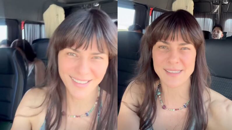 Tonka Tomicic previo a la Gala | Fuente: Instagram @tonkatomicicpetric