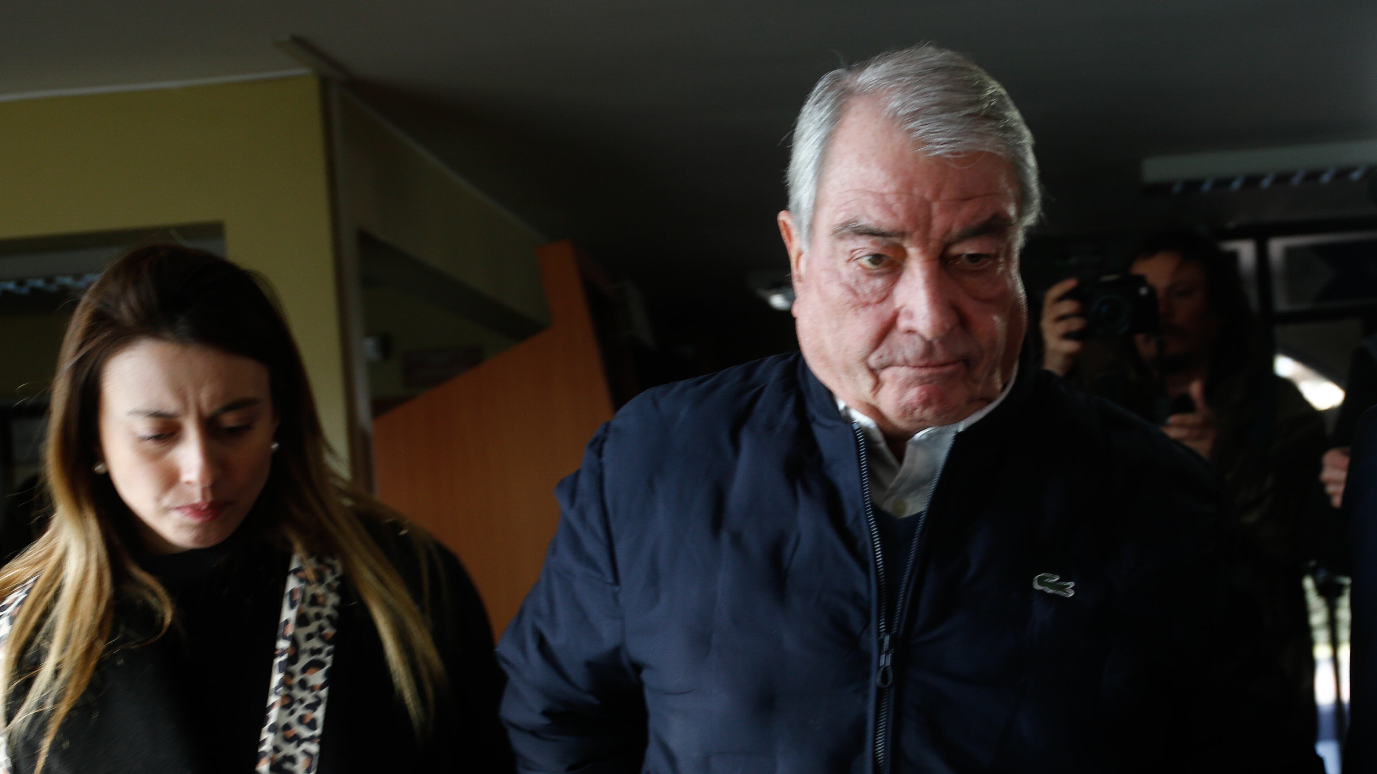 10 DE JULIO DE 2024 / SAN FERNANDO 
Llega a la Lectura de veredicto, Eduardo Macaya acusado de Abuso impropio de Menores desde el Tribunal Oral en Lo Penal de San Fernando
FOTO: DIEGO MARTIN /AGENCIAUNO