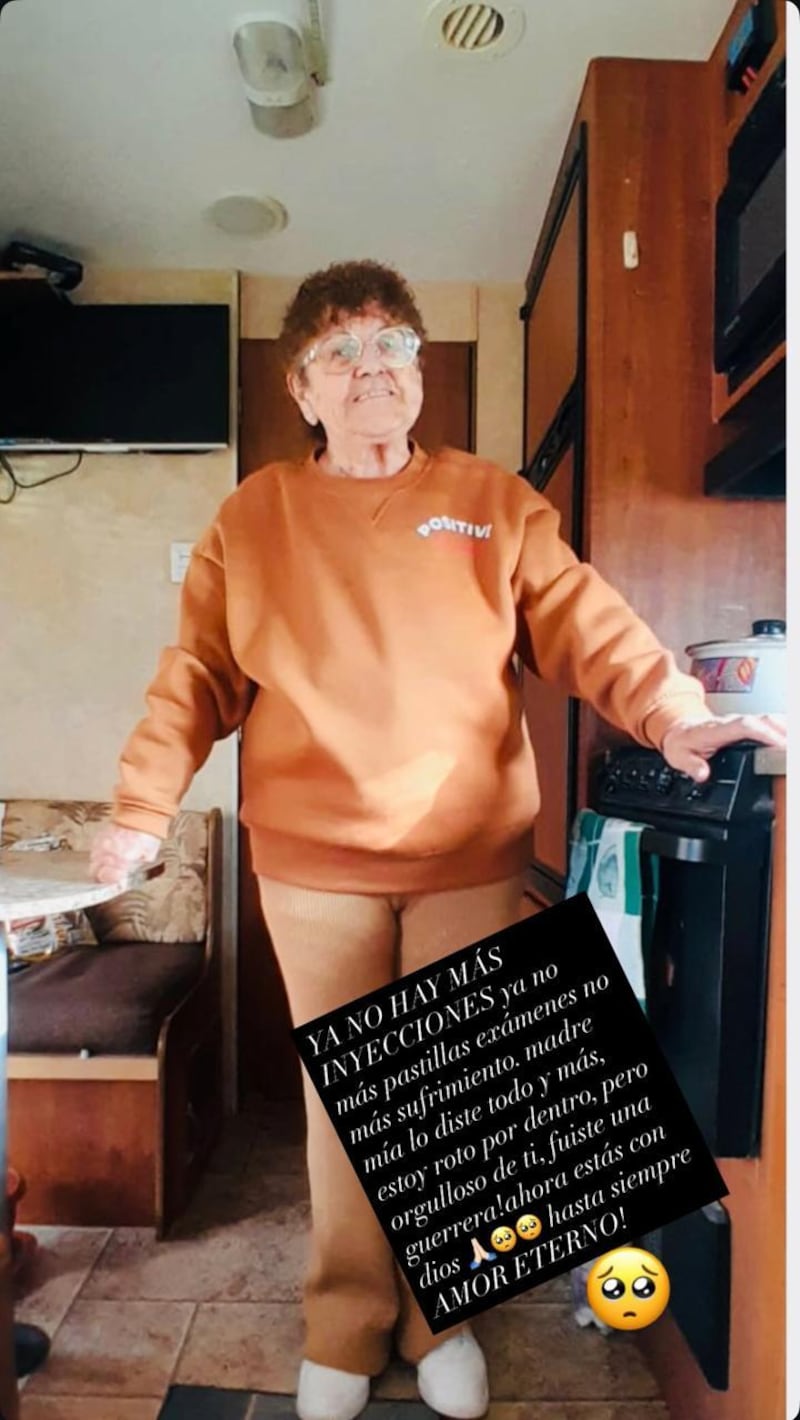 "Estoy roto por dentro": Christian Henríquez confirma la muerte de su madre a los 83 años