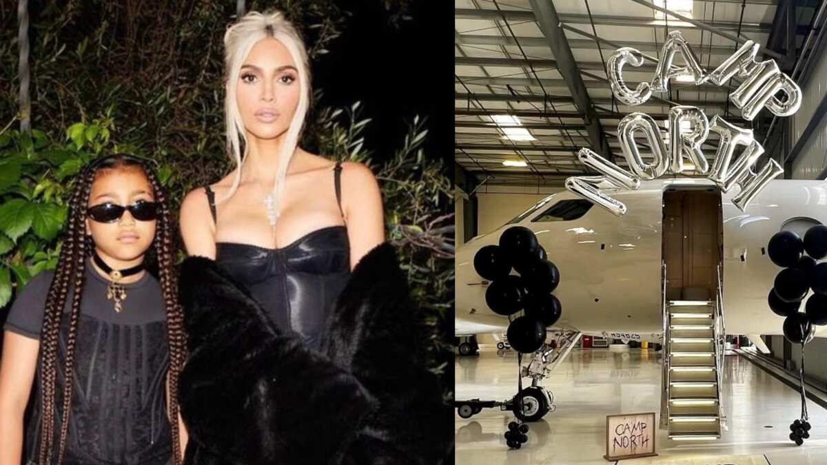 Kim Kardashian utilizó su avión privado para que su hija North West viajara con sus amigas por su cumpleaños
