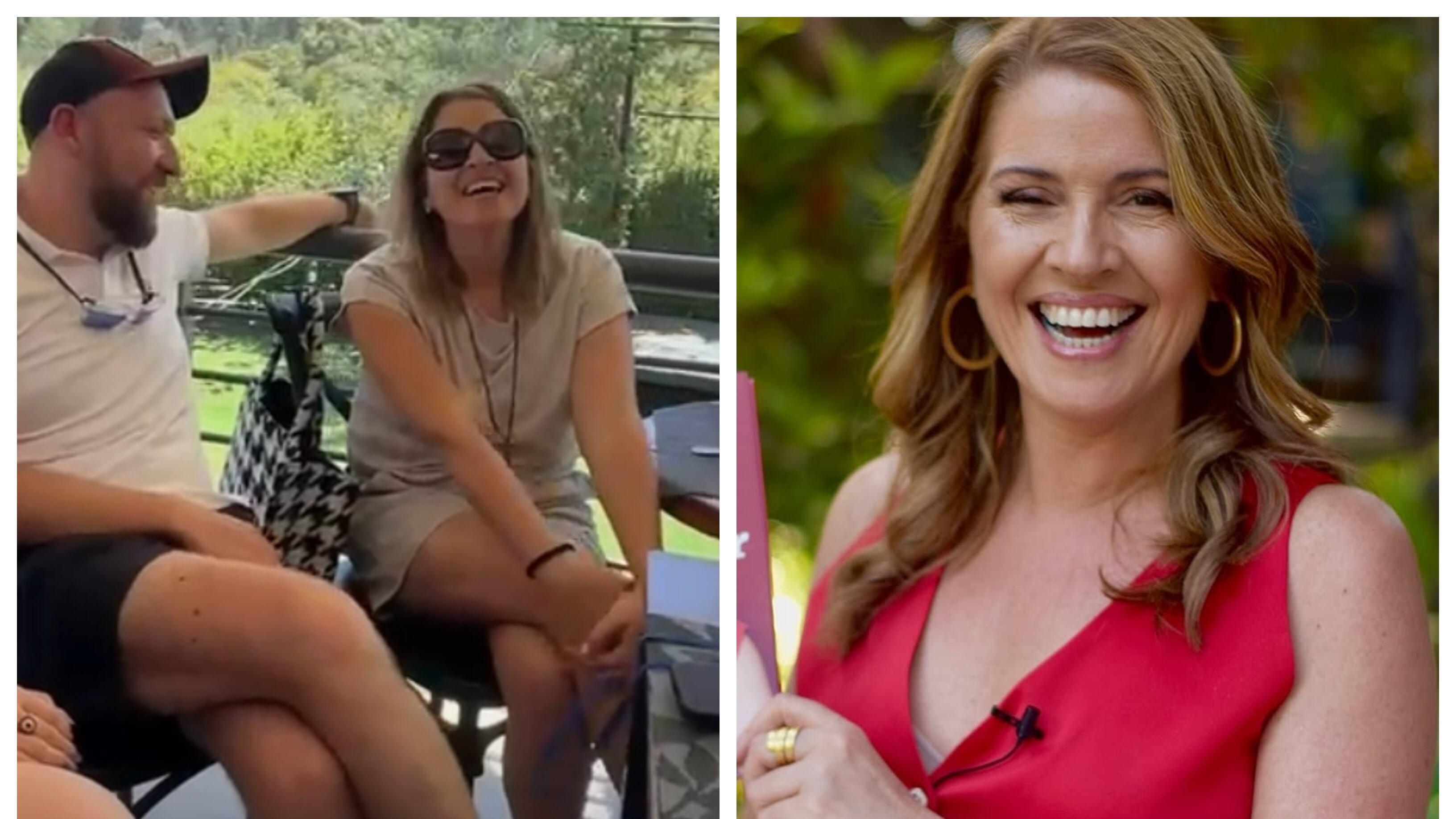 La periodista recordó esta tarde el emotivo gesto que tuvieron con ella en el área de prensa de TVN, donde la recibieron con un ramo de flores.