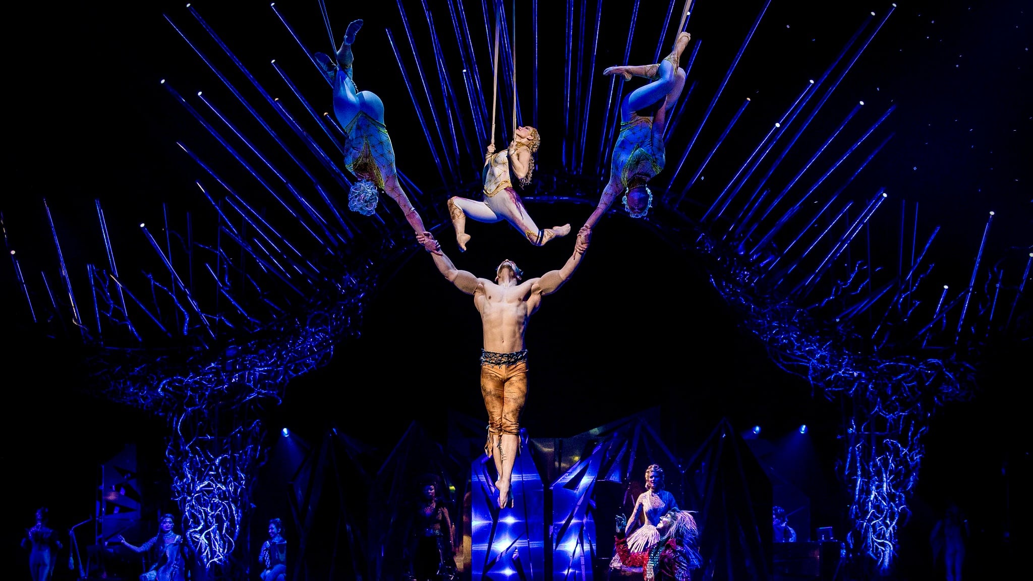 El espectáculo del Cirque du Soleil se presentará en la gran carpa ubicada en Espacio Riesco