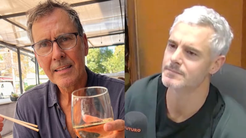 Cristián Campos y Ricardo Fernández | Captura: Instagram @cristcamposs y Palabras sacan palabras