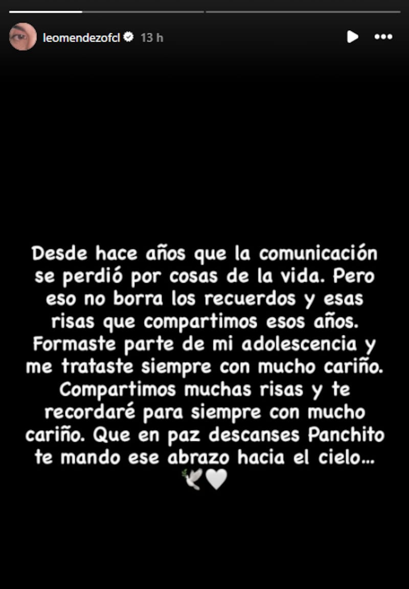 Leo Méndez Jr vía Instagram